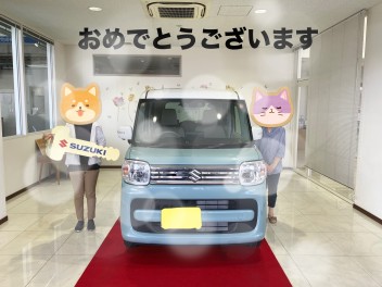 ご納車おめでとうございます(^^)/